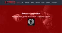 Desktop Screenshot of kamppailu.fi