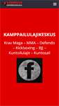 Mobile Screenshot of kamppailu.fi